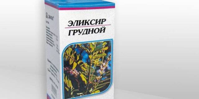 Грудної еліксир від кашлю - інструкція і показання до застосування